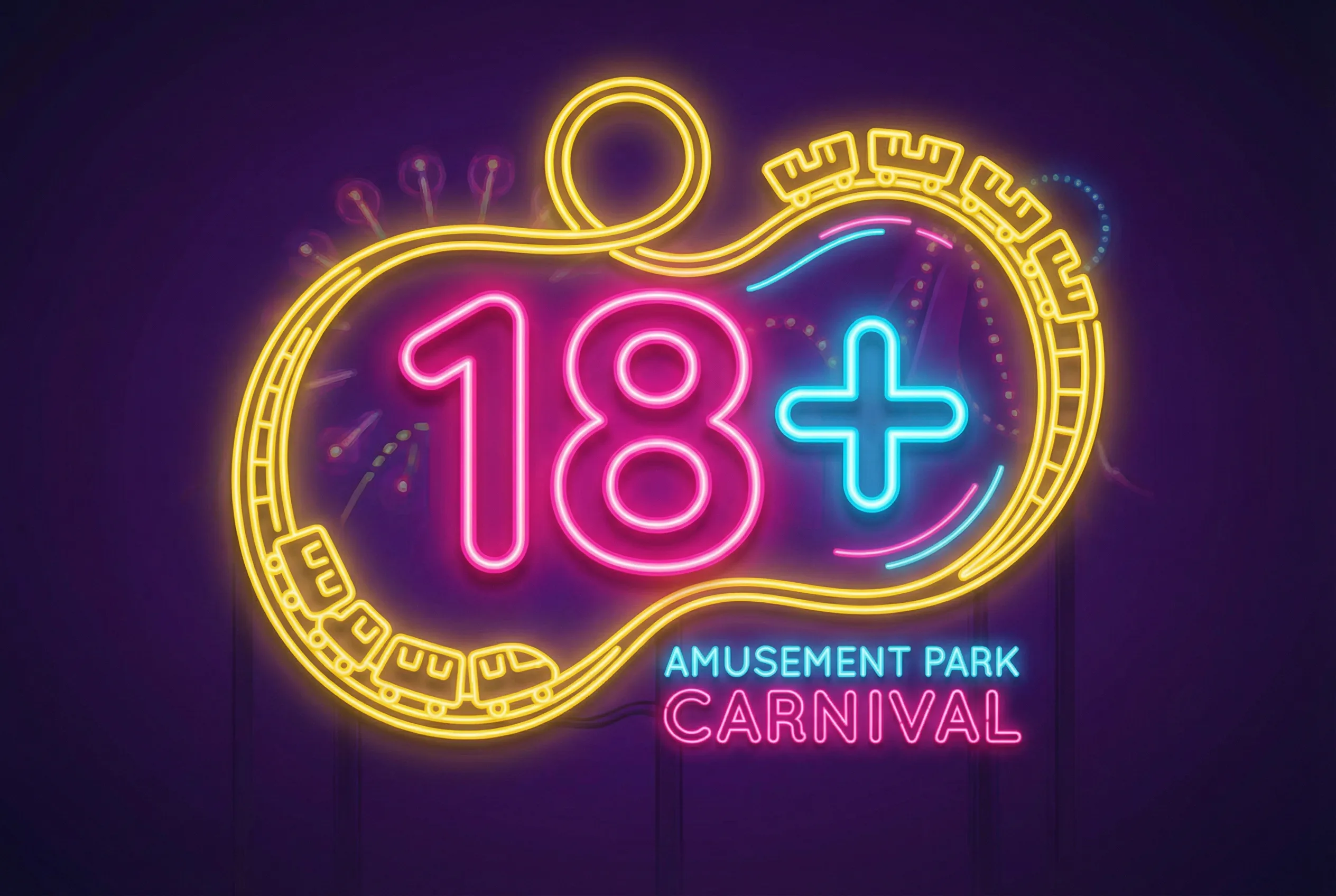 18禁 - 18禁游乐园霓虹灯标志